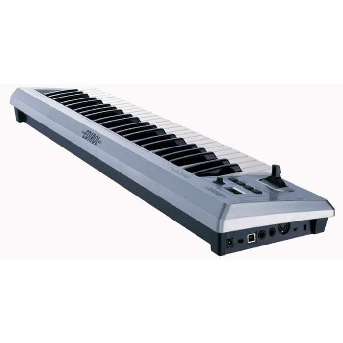 O Roland Edirol PC-50 é um controlador MIDI compacto e versátil, ideal para músicos e produtores que desejam controlar seus softwares de áudio e instrumentos virtuais de forma prática e intuitiva. Com 49 teclas sensíveis à velocidade, o PC-50 oferece uma O Roland Edirol PC-50 é um controlador MIDI compacto e versátil, ideal para músicos e produtores que desejam controlar seus softwares de áudio e instrumentos virtuais de forma prática e intuitiva. Com 49 teclas sensíveis à velocidade, o PC-50 oferece uma