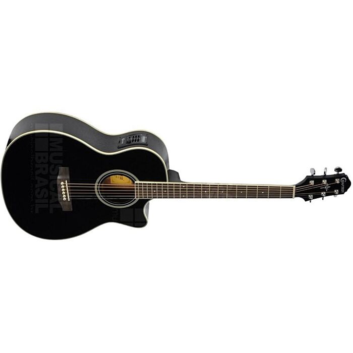 Crafter htc-24 eq bk violão Violão eletro-acústico-crafter htc-24 eq bk violão ID-1296