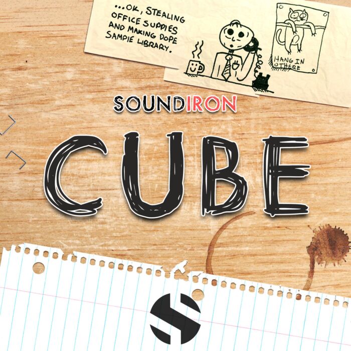 Biblioteca de percussão crocante de material de escritório para Kontakt - Cube - SOUNDIRON  | Libraries-Cube - SOUNDIRON  | Libraries ID-86048