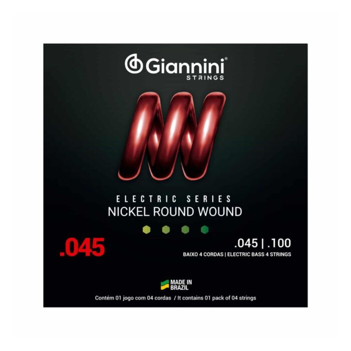 Encordoamento Giannini P/contra Baixo Pesado 0.045 Geebrs 1