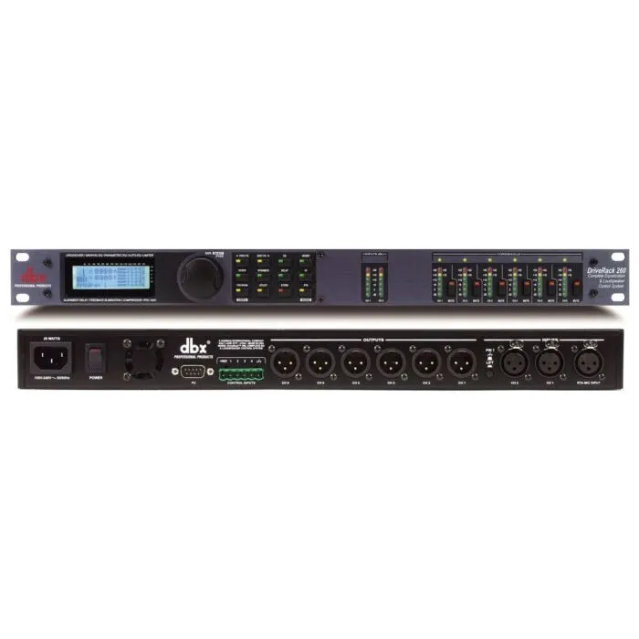 fahado 完動品 dbx Dack 260 ① dbx 260 driverack processador digital | TeclaCenter Instrumentos