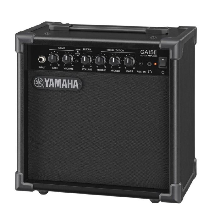 Amplificador Para Guitarra 15w Ga 15ii Preto Yamaha 1
