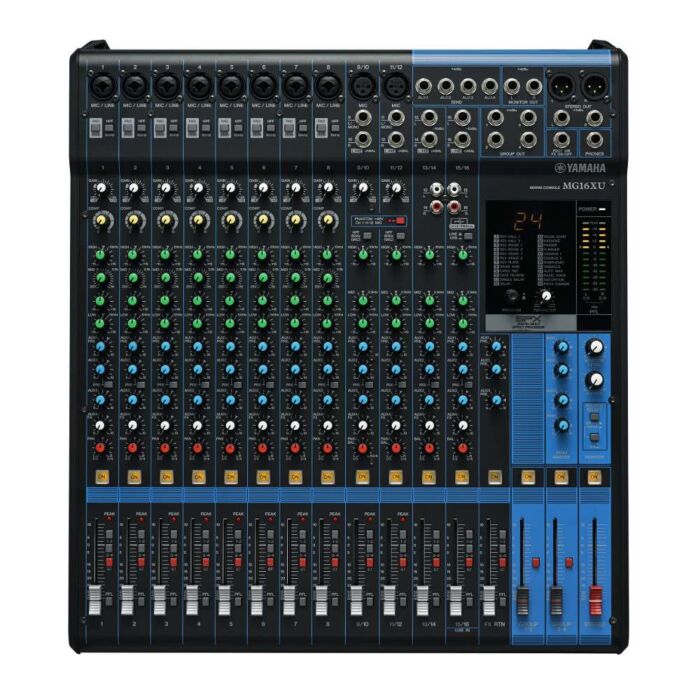 Mesa De Som Analógica Mg 16xu Yamaha 1