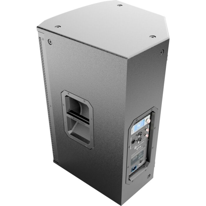 Electro voice ev etx-15p caixa ativa 2000w Caixa Ativa 2000W Class-D power amplifier with integrated FIR-Drive DSP EV ETX-15P 2-W POWERED LOUDSPEAKER, BLK, US-electro voice ev etx-15p caixa ativa 2000w ID-3582