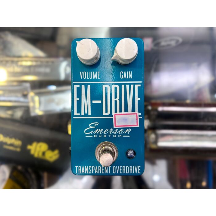 Comprar Pedal Emerson EM-Drive Overdrive Transparente Azul - Usado - 1