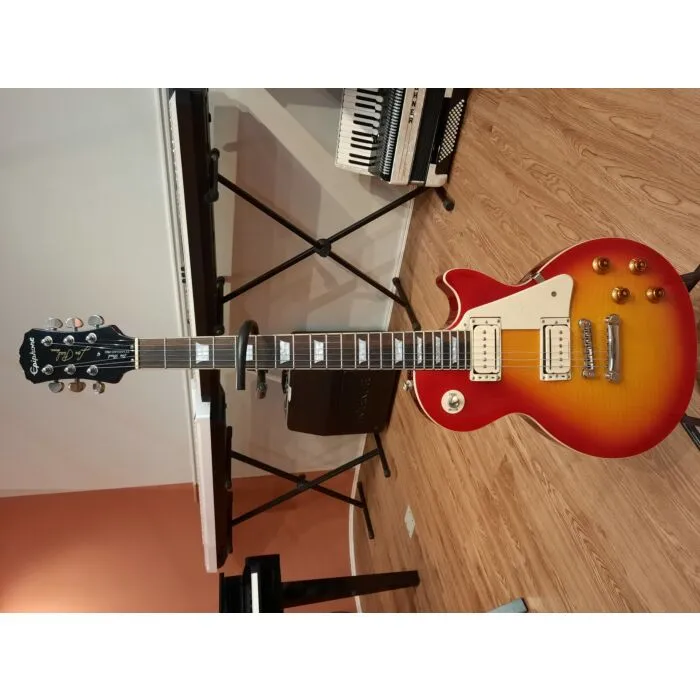 Epiphone Les Paul Standard Plus Top Pro Cherry Sunburst - Usado |