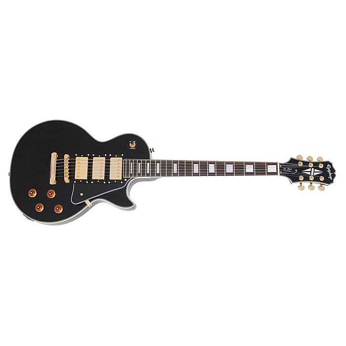 Epiphone les paul custom black beauty guitarra Guitarra elétrica custom-epiphone les paul custom black beauty guitarra ID-1855