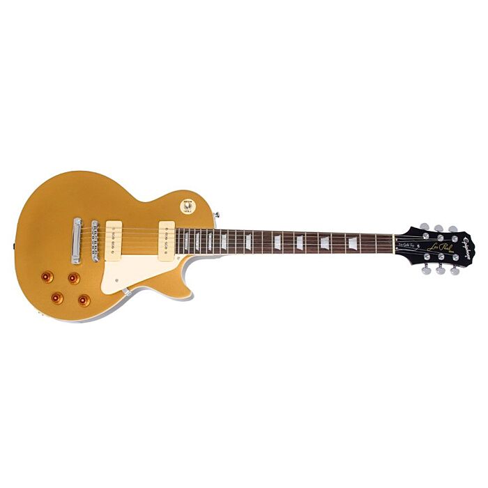 A guitarra Epiphone LP Standard Gold Top é um modelo Les Paul de alta qualidade, perfeito para músicos que buscam um som potente e versátil. Com sua marca registrada de qualidade, a Epiphone oferece um instrumento musical de alto padrão, ideal para quem b