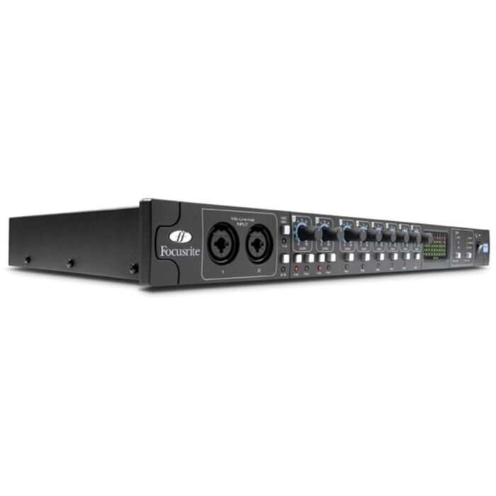 A Focusrite Octopre MKII ADAT é uma interface de áudio de alta qualidade que permite a gravação de até oito canais simultâneos em 24 bits / 96 kHz. Com pré-amplificadores de microfone de alta qualidade e conversores A/D e D/A de última geração, esta inter A Focusrite Octopre MKII ADAT é uma interface de áudio de alta qualidade que permite a gravação de até oito canais simultâneos em 24 bits / 96 kHz. Com pré-amplificadores de microfone de alta qualidade e conversores A/D e D/A de última geração, esta inter
