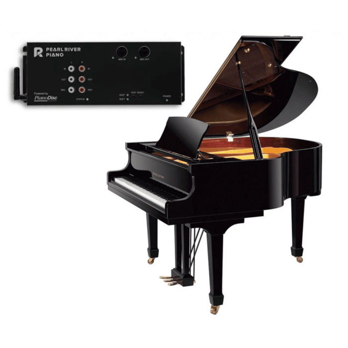Comprar GD150SP Pearl River Baby Grand Piano Acústico Cauda com PianoDisc Prodigy Preto Polido com Banqueta| Teclacenter - 1 Comprar GD150SP Pearl River Baby Grand Piano Acústico Cauda com PianoDisc Prodigy Preto Polido com Banqueta| Teclacenter - 1