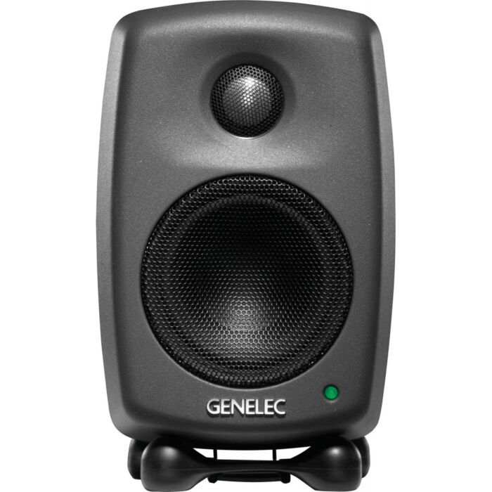 Genelec 6010a black monitores Monitor bi-amplificado de 2 vias para estúdio-genelec 6010a black monitores ID-974