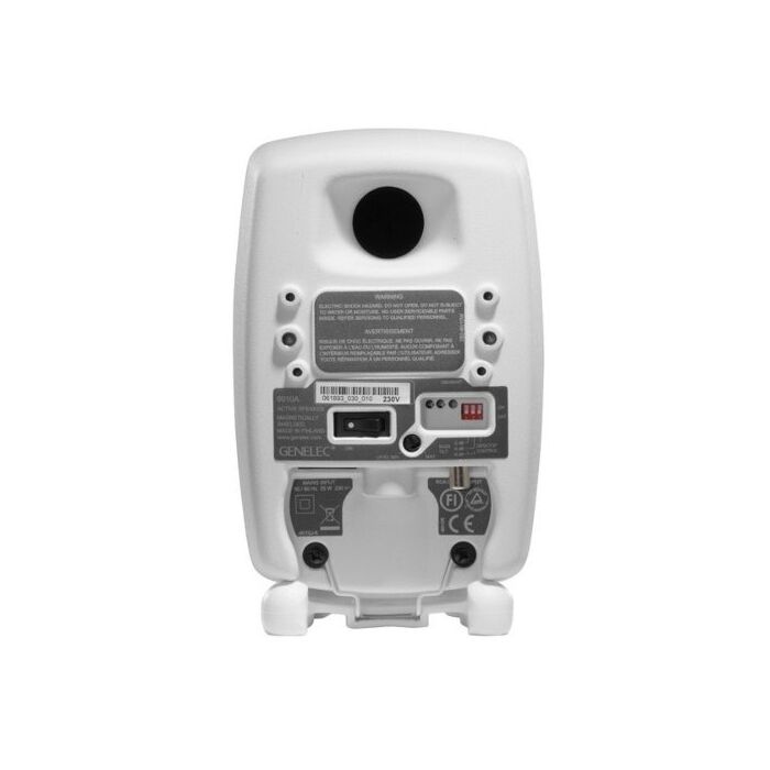 Genelec 6010a white monitores Monitor bi-amplificado de 2 vias para estúdio-genelec 6010a white monitores ID-2248