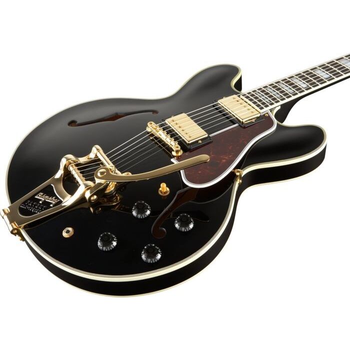Gibson es-355 gold antique ebony Guitarra elétrica de 22 trastes-gibson es-355 gold antique ebony ID-2237