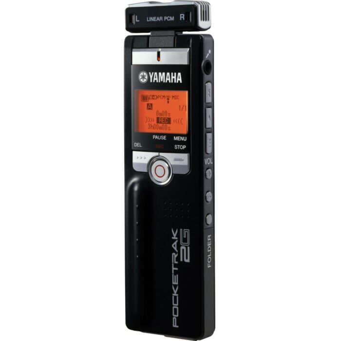 O gravador Yamaha Pocketrak 2G é um dispositivo compacto e portátil, ideal para gravações de alta qualidade em qualquer lugar. Com sua tecnologia de microfone estéreo X-Y, ele captura áudio com clareza e precisão, e possui recursos como redução de ruído e