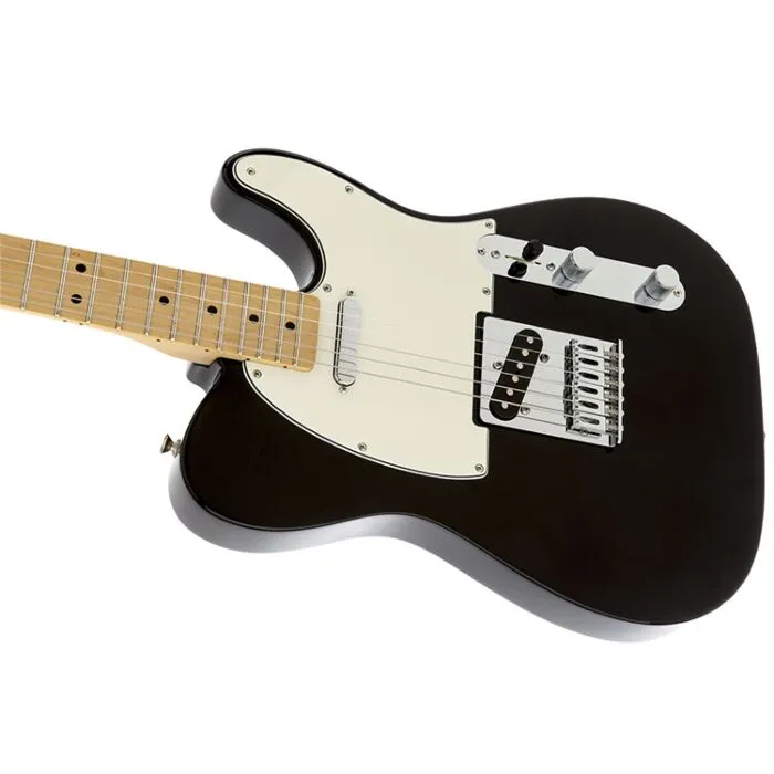 guitarra fender telecaster mex standard series - preto e branco |