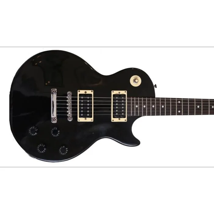 Epiphone Les Paul 100 エレキギター ブラック Epiphone Les Paul LP-100 Black - Guitarra Elétrica de Qualidade |