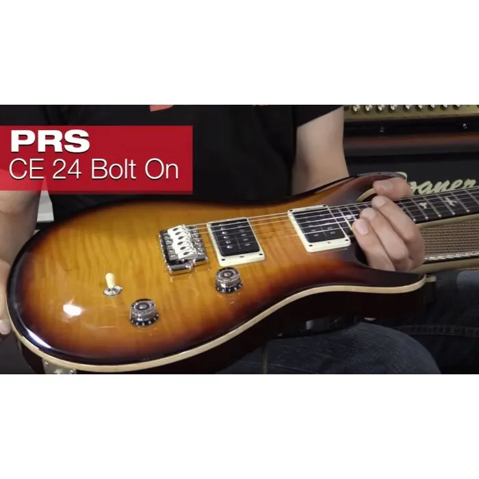 ギター PRS CE24 maple PRS CE-24 Maple 2010 Japan Limited -Charcoal Burst- フォト