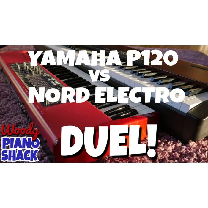 Yamaha P-120 Piano Digital - Usado | TeclaCenter Instrumentos Mus