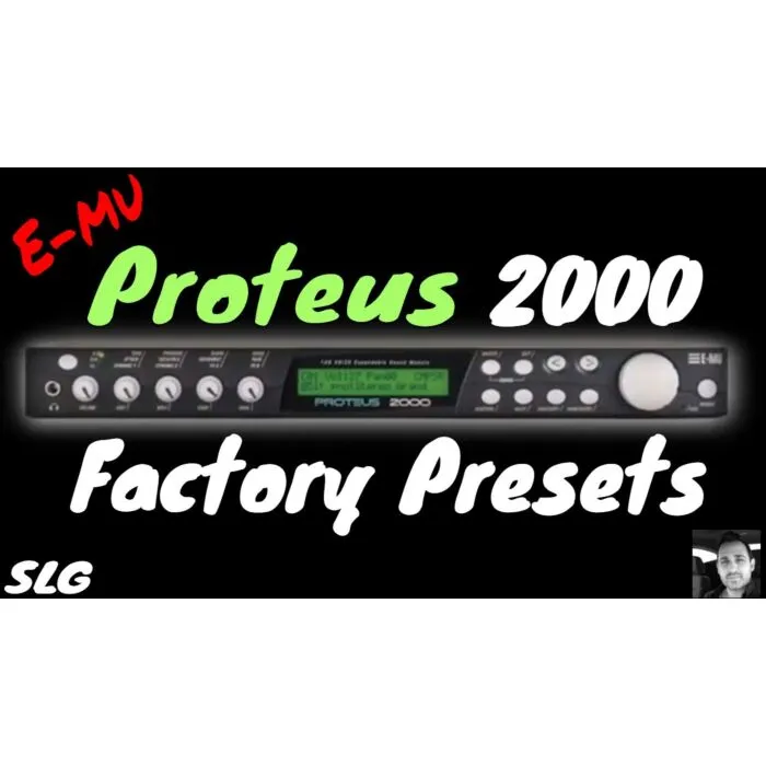 Módulo E-MU Proteus 2000 para Teclado - Timbres de alta qualidade