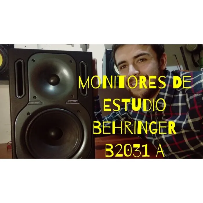 Monitores Behringer B2031A de alta qualidade sonora. | TeclaCente
