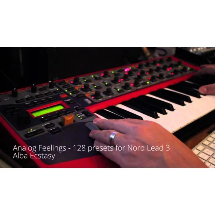 Sintetizador Nord Lead 3 - Som analógico e digital em um só equip