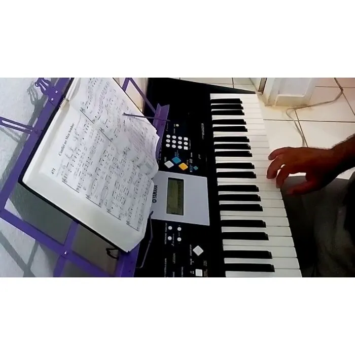 Yamaha PSR-E223 Teclado com 375 timbres naturais e sem fonte | Te
