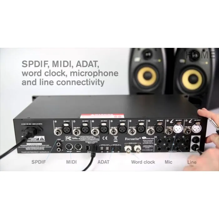 Focusrite Liquid Saffire 56 - High-Quality Audio Interface | Tecl