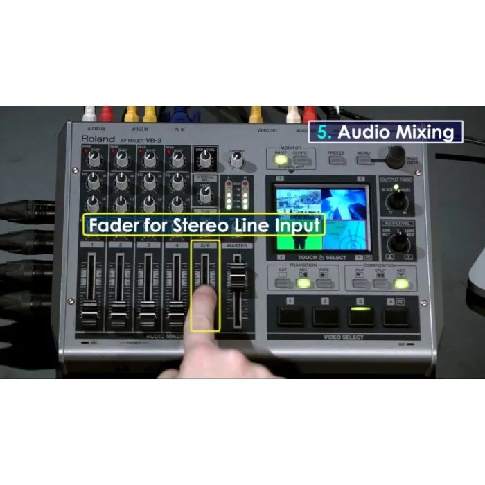 roland vr-3 mixer av | TeclaCenter Instrumentos Musicais