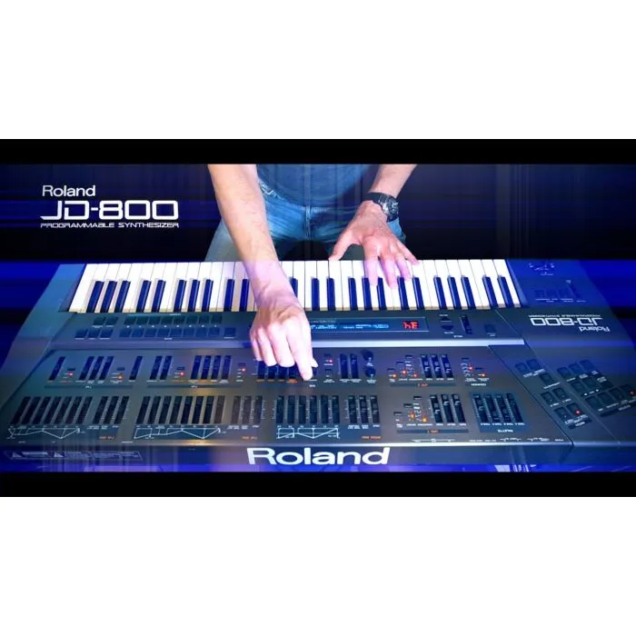Teclado Sintetizador Roland JD-800 - Qualidade sonora excepcional