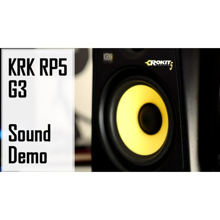 KRK ROKIT 5 RP564 2台 KRK ROKIT 5 RP564 2台 KRK Rokit 5 2-Way 5 in Powered Studio Monitor