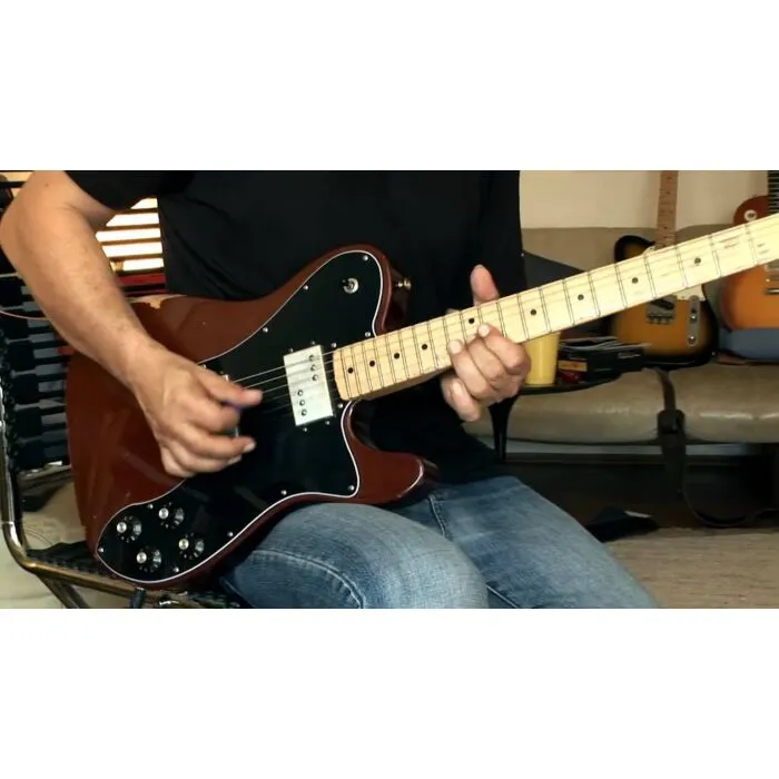 Guitarra Fender 72 Telecaster Mex Deluxe - Qualidade e Estilo em