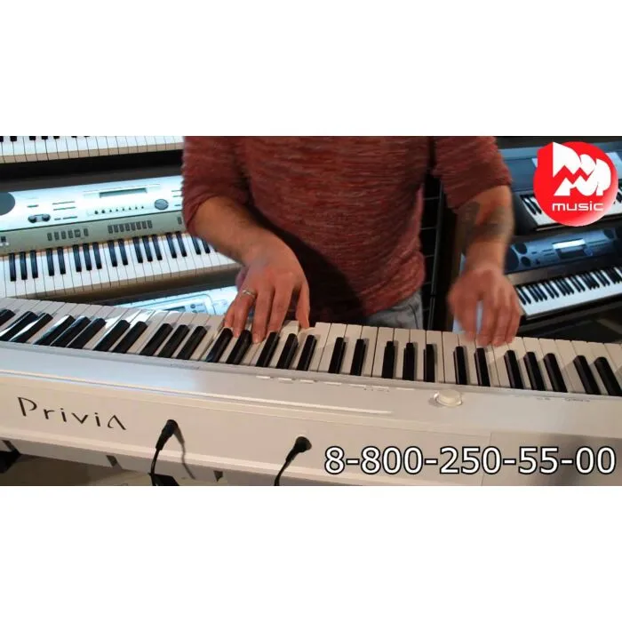 鍵盤楽器 CASIO Privia PX-135 Piano Digital Completo Casio Privia PX-135 WE | TeclaCenter