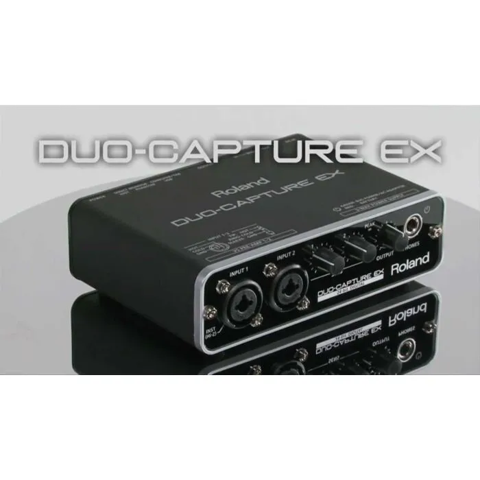 Interface de áudio USB Roland Duo-Capture EX | TeclaCenter Instru