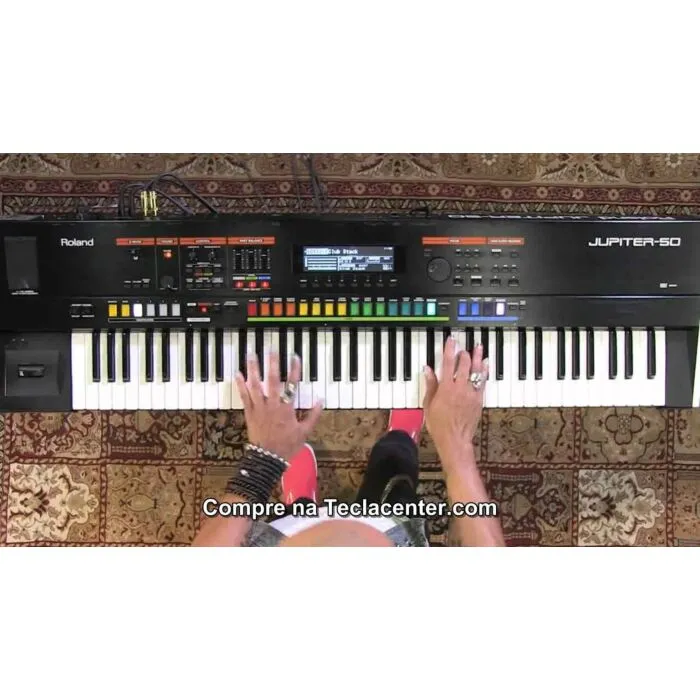 roland jupiter-50 sintetizador - usado | TeclaCenter Instrumentos