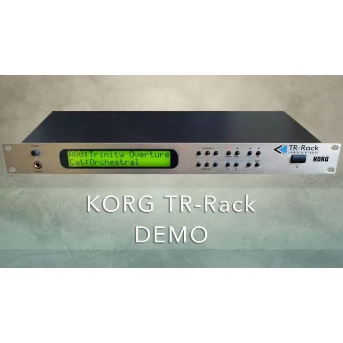 korg tr-rack módulo de sons | TeclaCenter Instrumentos Musicais