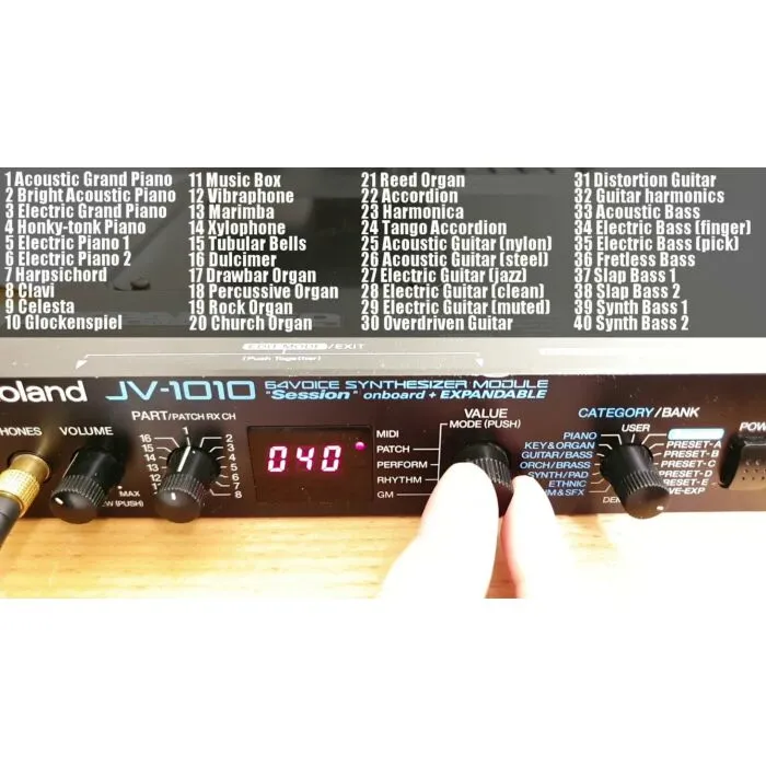 ■ROLAND JV-1010 音源モジュール Roland JV-1010 音源モジュール ローランド Roland JV-1010 | Vintage
