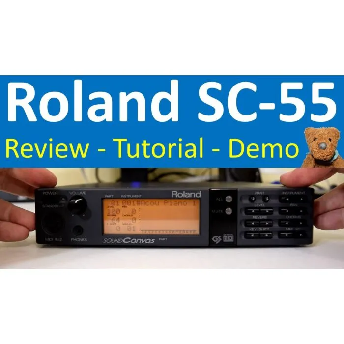 roland sound canvas sc-55 | TeclaCenter Instrumentos Musicais