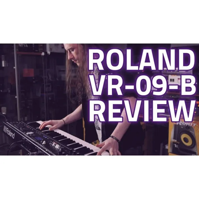 roland v-combo vr-09 sintetizador - preto | TeclaCenter