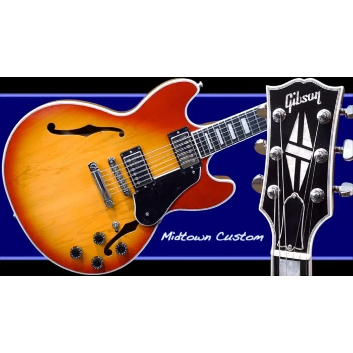 gibson midtown custom ebony | TeclaCenter Instrumentos Musicais