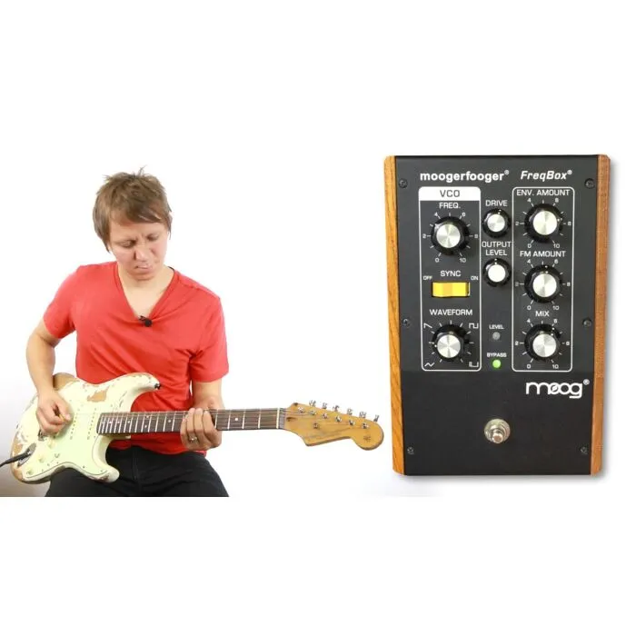 moog moogerfooger mf-107 freqbox (black) - pedal sintetizador mod