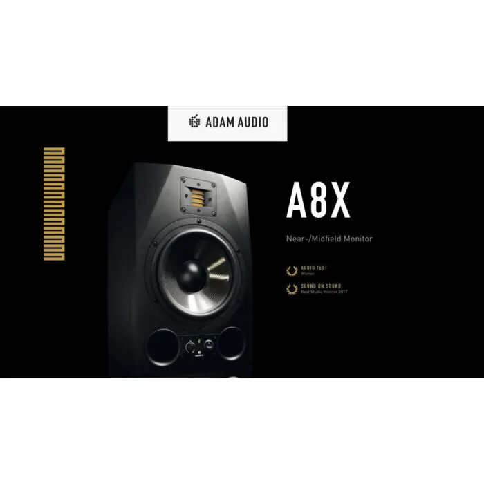じゅんのすけ ADAM AUDIO A8X モニタースピーカー ② A8X | ADAM AUDIO