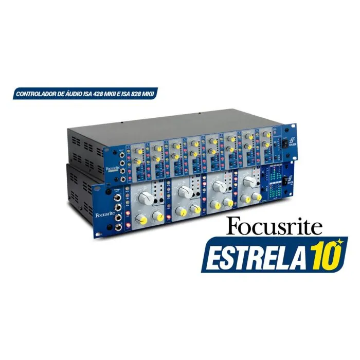pré-amplificador focusrite isa 828 | TeclaCenter Instrumentos Mus