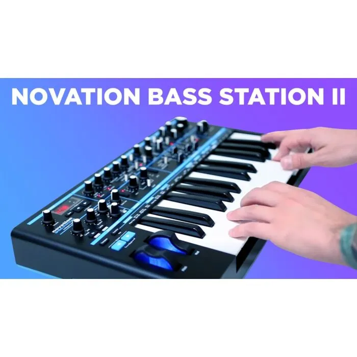 Novation BASS STATION II Sintetizador Monofônico Analógico | Tecl