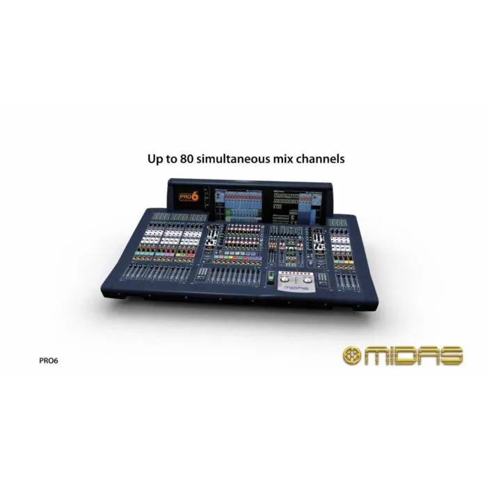 midas pro6 br com case mixer | TeclaCenter Instrumentos Musicais