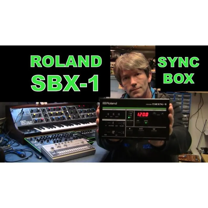 roland sbx-1 sync box | TeclaCenter Instrumentos Musicais