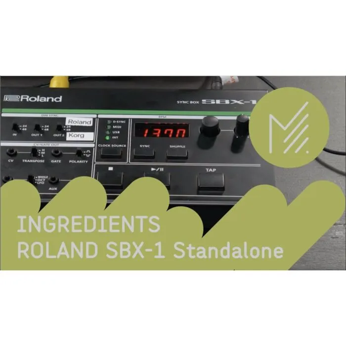 roland sbx-1 sync box | TeclaCenter Instrumentos Musicais