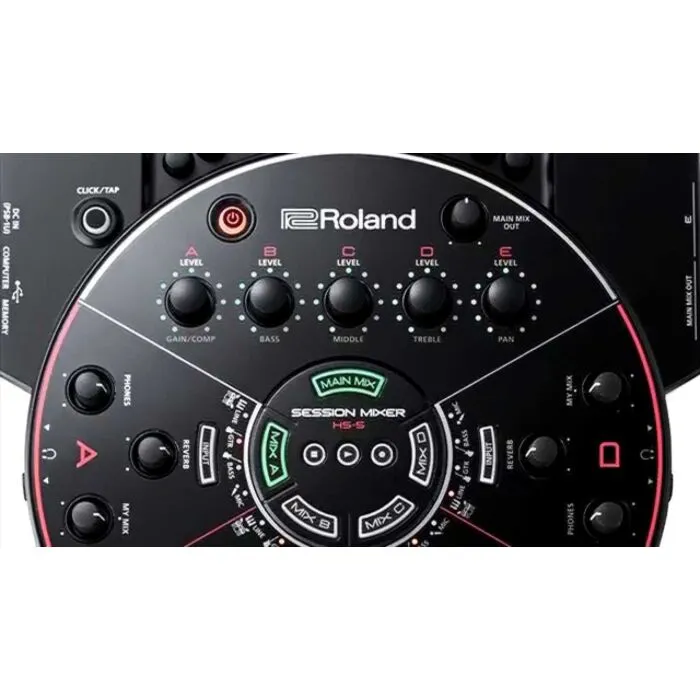 roland hs-5 session mixer | TeclaCenter Instrumentos Musicais