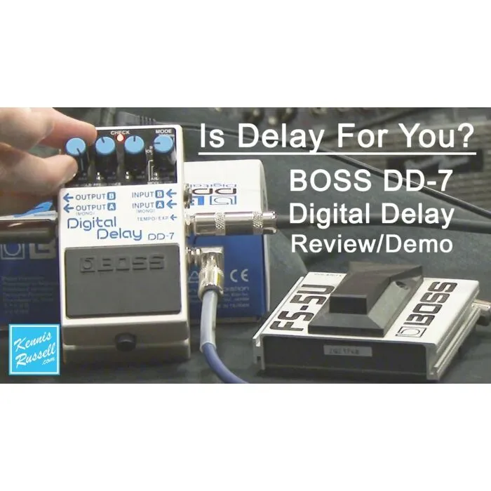roland boss dd-7 digital delay pedal | TeclaCenter Instrumentos M