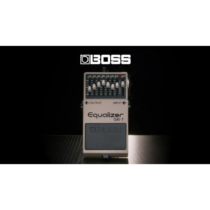 Roland Boss GE-7 Equalizer Pedal | TeclaCenter Instrumentos Music