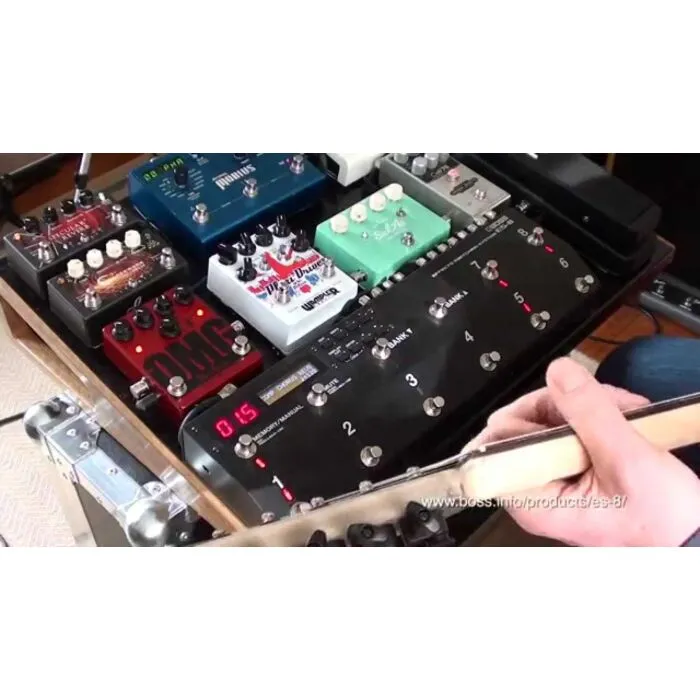 roland boss es-8 seletor de efeitos pedaleira | TeclaCenter Instr